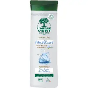 Lotus Flower and Aloe Vera Shampoo for All Hair Types - L'Arbre Vert