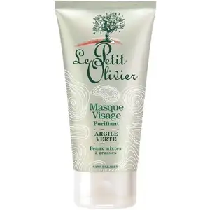 Green Clay Face Mask for Combination to Oily Skin - Le Petit Olivier
