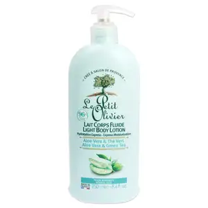 Aloe Vera & Green Tea Hydration Express Fluid Body Milk for Normal Skin - Le Petit Olivier
