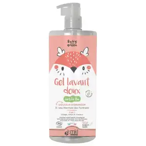 Gentle Cleansing Gel for Face, Body and Hair (Baby Green) - MKL