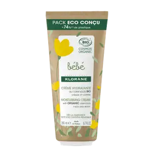 Moisturising Cream with Organic Calendula for Face and Body - Klorane