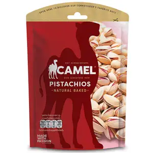 Natural Baked Pistachios - Camel