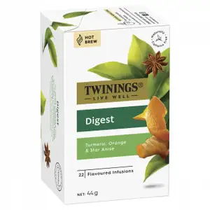 Turmeric, Orange & Star Anise Flavoured Infusion Tea - Twinings