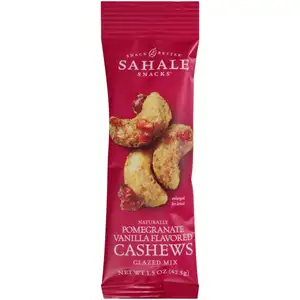 Naturally Cashews with Pomegranate Plus Vanilla Glazed Nuts - Sahale