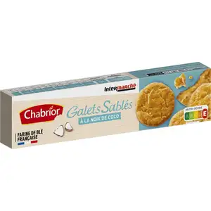 Coconut Shortbread Cookies - Chabrior