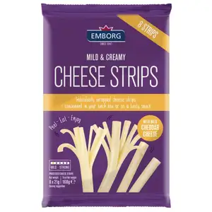 Mild & Creamy Cheese Strips - Emborg
