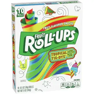 Fruit Roll-Ups Tropical Tie-Dye Flavored Snacks
