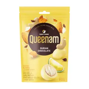 Durian Chocolate Coated Almond & Cashew - Queenam