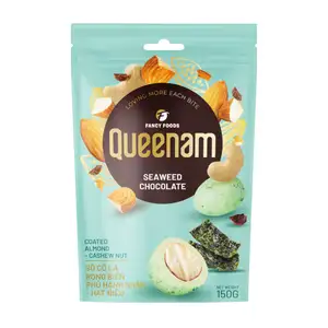 Seaweed Chocolate Coated Almond & Cashew - Queenam