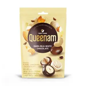 Dark Milk White Chocolate Coated Mix Nuts - Queenam