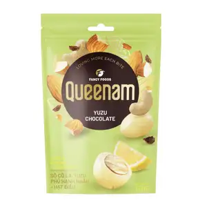 Yuzu Chocolate Coated Almond & Cashew - Queenam