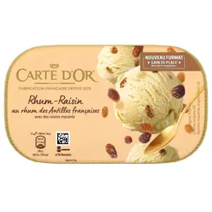 Rhum Raisin Ice Cream - Carte d'Or