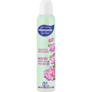 Lotus Flower 24H Deodorant Spray - Monsavon