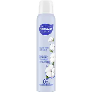 Cotton Flower 48H Deodorant Spray - Monsavon