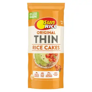 Gluten Free Original Thin Rice Cakes - Sunrice