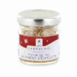 Flower Salt with Espelette Pepper - Larnaudie - Larnaudie
