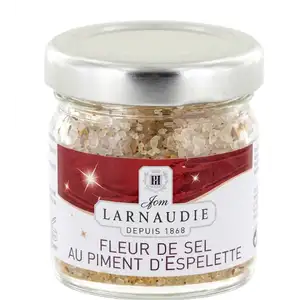 Flower Salt with Espelette Pepper - Larnaudie