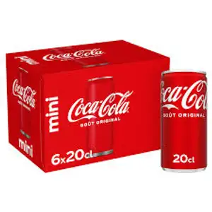 Mini Coca Cola Can 20cl Pack X6 - Coca-Cola