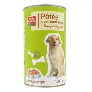 Beef & Veggies Chunk Pate - Belle France