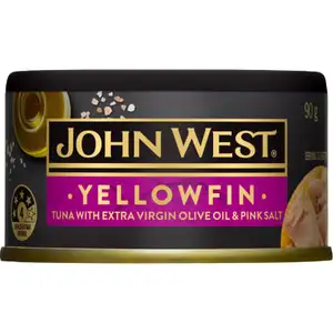Yellowfin Tuna with Extra Virgin Olive Oil & Pink Salt - John West