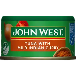 Tuna with Mild Indian Curry - John West