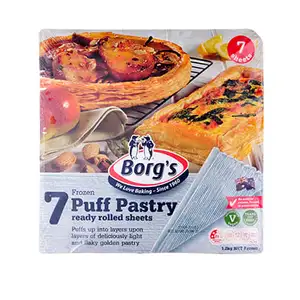 Puff Pastry Ready Rolled Sheets - Borg's