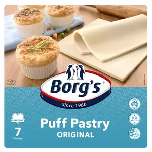 Puff Pastry Ready Rolled Sheets - Borg's
