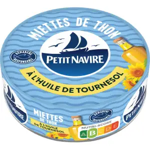 Tuna Flakes Sunflower Oil - Petit Navire