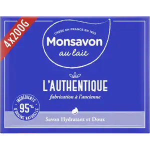 Authentic Moisturizing Gentle Soap - Monsavon - Monsavon