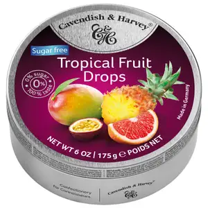 Tropical Fruit Drops Sugar Free - Cavendish & Harvey