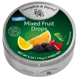 Mixed Fruit Drops Sugar Free - Cavendish & Harvey
