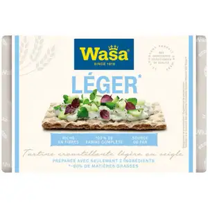 Light Rye Crispbread - Wasa
