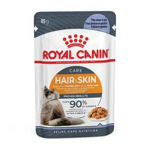 Hair & Skin Care Thin Slices in Jelly Pouch - Royal Canin