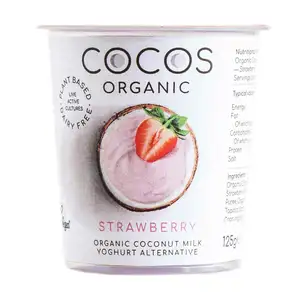 Strawberry Coconut Yogurt - Cocos Organic