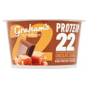 Chocolate Caramel Fat Free Protein Yogurt - Graham's