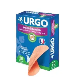 Plasters Multi Extensible Sensitive Skin 2x7.2cm - Urgo