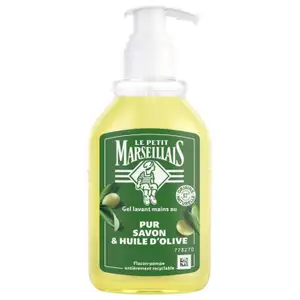 Hand Cleansing Gel Pure Soap & Olive Oil - Le Petit Marseillais