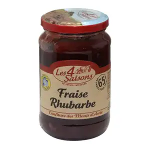 Strawberry Rhubarb Jam - Les 4 Saisons