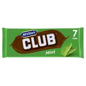 Club Mint Chocolate Bar - McVitie's