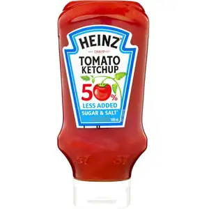Tomato Ketchup 50% Less Add Sugar & Salt​​ - Heinz