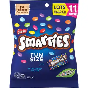 Smarties Milk Chocolate Fun Size - Nestlé