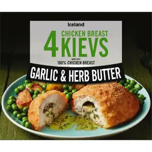 Garlic & Herb Butter Chicken Breast Kiev - Iceland