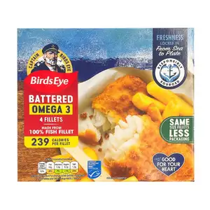 Battered Omega 3 Fish Fillets - BirdsEye