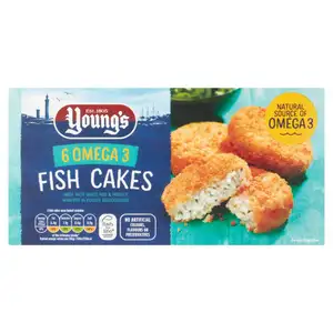 6 Omega 3 Fish Cakes - Young's