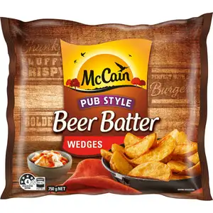 Pub Style Beer Batter Wedges - McCain