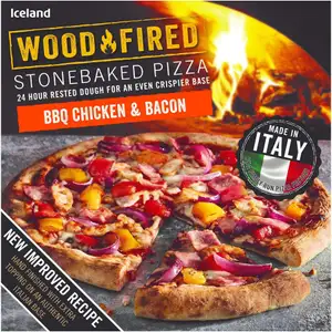 Stonebaked Pizza BBQ Chicken & Bacon - Iceland