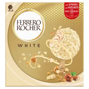 White Ice Cream - Ferrero Rocher
