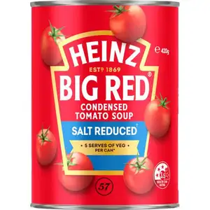 Big Red Condensed Tomato Soup Salt Reduced - Heinz