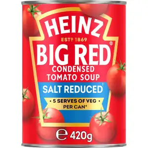 Big Red Condensed Tomato Soup Salt Reduced - Heinz