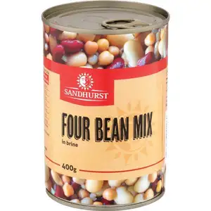 Four Bean Mix in Brine - Sandhurst